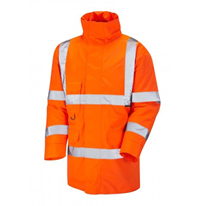 A01-O - ORANGE HI VIS JACKET Sz XL