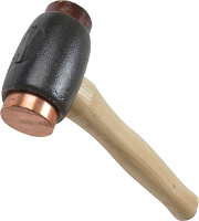 212 Copper/Hide Hammer