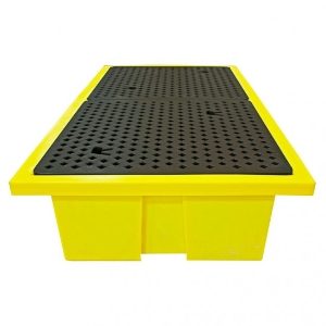 SPILL PALLET FOR 2 X 205 LITRE OIL DRUMS