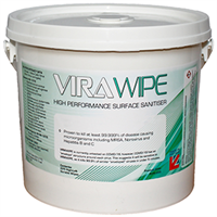 VIRAWIPE ANTIVIRAL WIPES 225/TUB