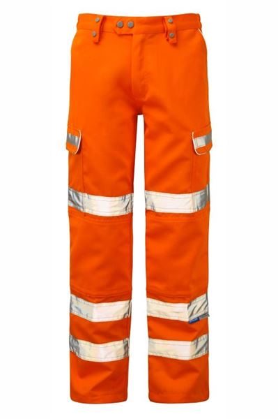 PR336 Orange Hi-vis Trousers