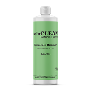 Limescale remover bottle (White background)