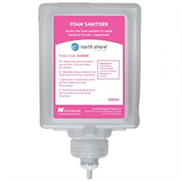 NORTH SHORE FOAM SANITIZER 1LTR (6)