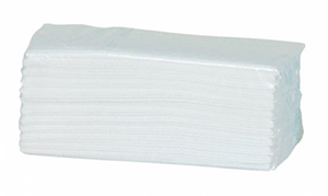 Compact Folded Towel White Pure 2400