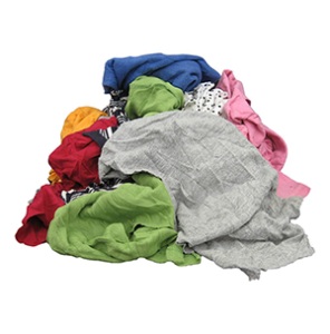 Coloured T/Shirt Wiping Rags 10 kg bag