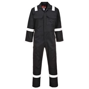 Bizweld Iona FR Coverall Black Regular X Small